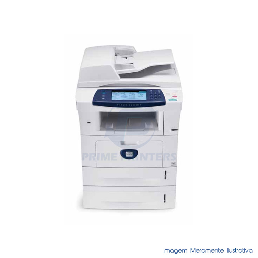 Xerox Phaser 3635MFP impressora multifuncional preto e branco MFP 3635 Usada